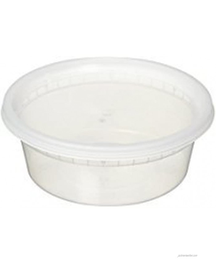 Reditainer Plastic Food Storage Containers with Lids 10 8 Ounce