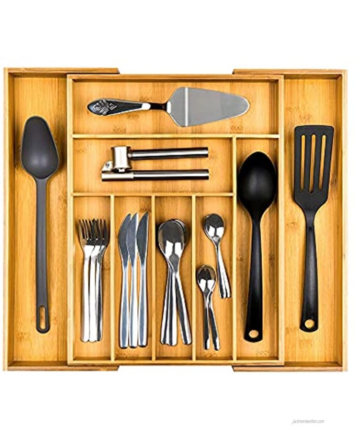 <b>Notice</b>: Undefined index: alt_image in <b>/www/wwwroot/jackmeriwether.com/vqmod/vqcache/vq2-catalog_view_theme_astragrey_template_product_category.tpl</b> on line <b>148</b>Bamboo Kitchen Drawer Organizer Utensil Tray Drawer Organizer Expandable Silverware Tray for Drawer Utensil Holder and Cutlery Tray with Wood Silverware Holder for Flatware Cutlery