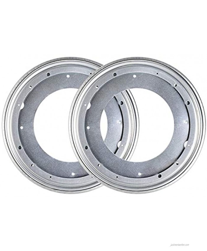 Fasmov 2 Pack 12-Inch Lazy Susan 5 16 Thick Turntable Bearings