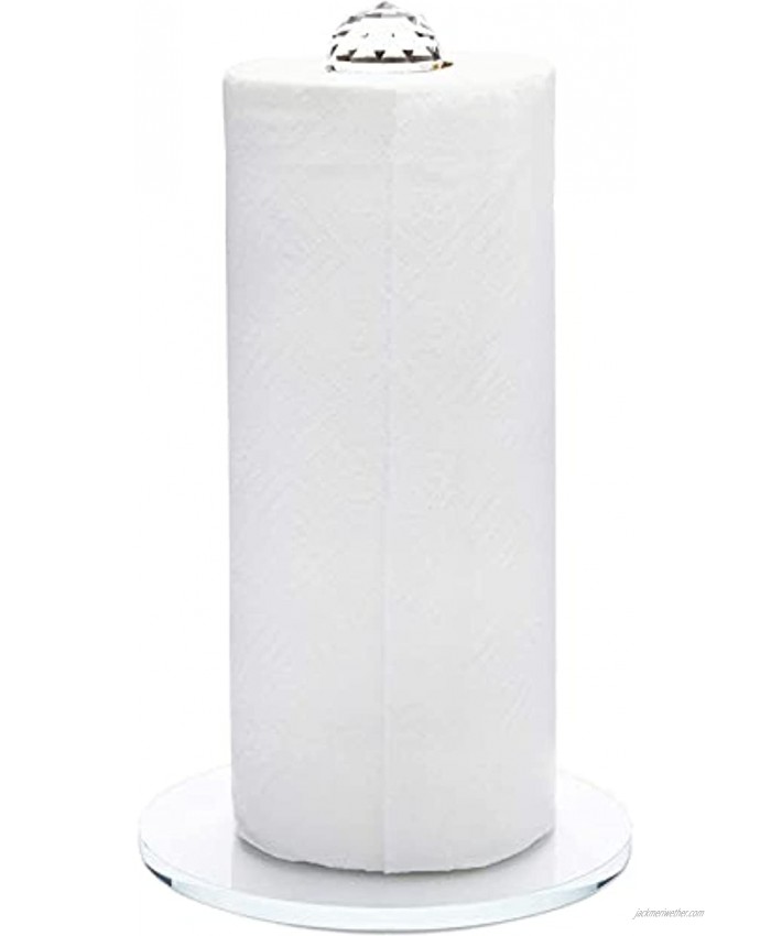 Crystal Paper Towel Holder 12.4 x 7.2 In