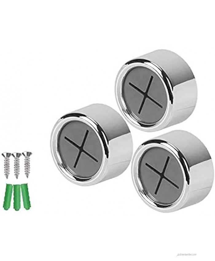 3pcs Adhesive Tea Towel Holders Hooks Round Wall Mount Hook for Bathroom Kitchen and Home No Drilling Required