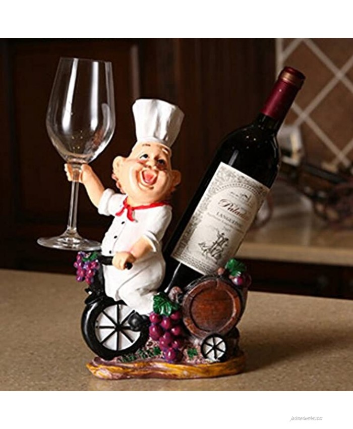 <b>Notice</b>: Undefined index: alt_image in <b>/www/wwwroot/jackmeriwether.com/vqmod/vqcache/vq2-catalog_view_theme_astragrey_template_product_category.tpl</b> on line <b>148</b>OLizee Fat Chef Resin Decorative Wine Bottle Holder Rack 243112CM