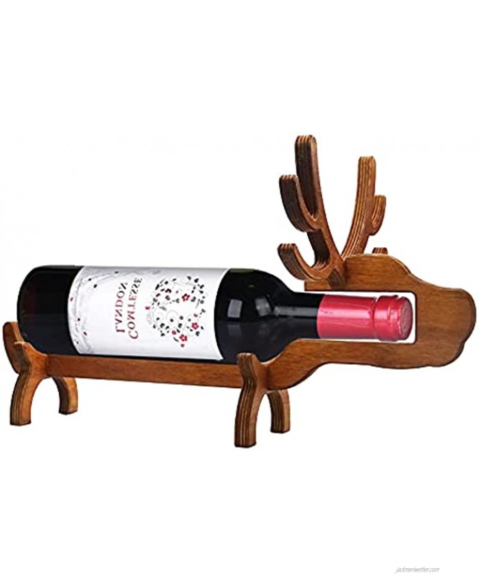 <b>Notice</b>: Undefined index: alt_image in <b>/www/wwwroot/jackmeriwether.com/vqmod/vqcache/vq2-catalog_view_theme_astragrey_template_product_category.tpl</b> on line <b>148</b>Wooden Wine Rack 3D Animal Bottle Holder Stand Removed Home Kitchen Tabletop Decor Display Creative Gifts for Wine Lovers Deer Shaped
