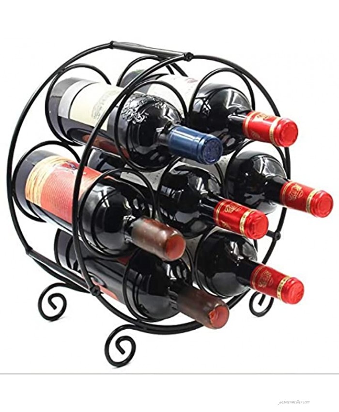 <b>Notice</b>: Undefined index: alt_image in <b>/www/wwwroot/jackmeriwether.com/vqmod/vqcache/vq2-catalog_view_theme_astragrey_template_product_category.tpl</b> on line <b>148</b>HMF Free Standing Countertop Metal Wine Rack Tabletop Wine Storage Holders 7 Bottles Display Stand Space Saving Wine Horizontal Storage Wine Shelf Black