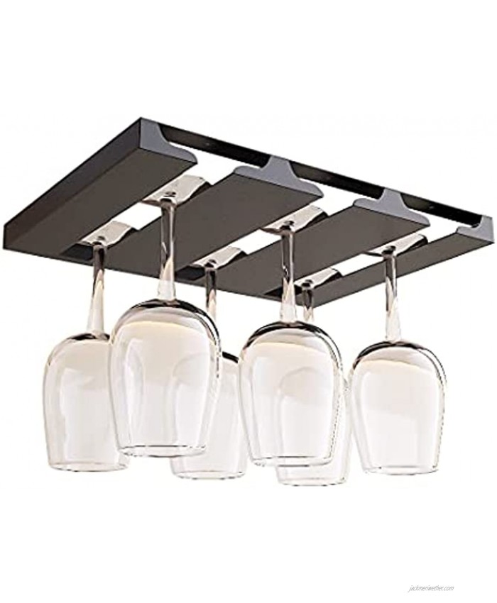<b>Notice</b>: Undefined index: alt_image in <b>/www/wwwroot/jackmeriwether.com/vqmod/vqcache/vq2-catalog_view_theme_astragrey_template_product_category.tpl</b> on line <b>148</b>SIMVE Wine Glass Holder Under Shelf,Stainless Steel Stemware Rack for Cabinet,Glassware Drying Storage Hanger,Metal Hanging Organizer for Kitchen,Bar or Restaurant,Screw Mount,Matte Black,3 Row